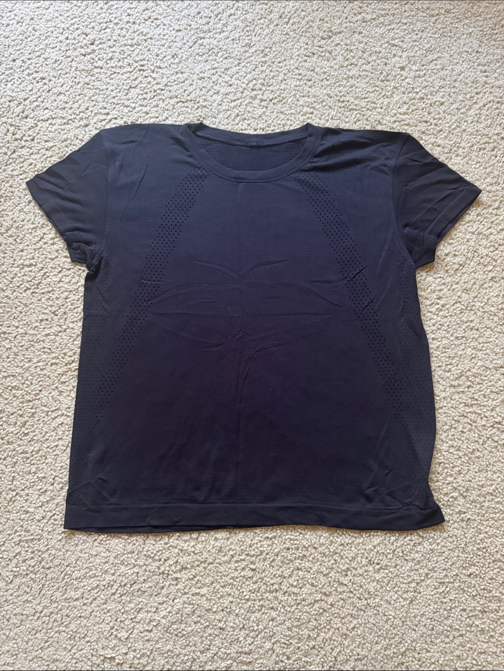 Lululemon Train to Be Shirt Black